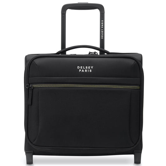 Delsey Brochant 3 - 38 cm 2-Wheel Underseater Cabin Luggage - Deep Black