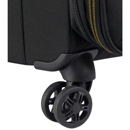 Double wheels for easy manoeuvrability