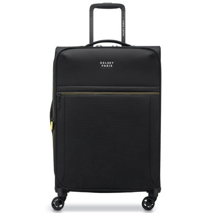 Delsey Brochant 3 - 67 cm 4-Wheel Expandable Luggage - Deep Black