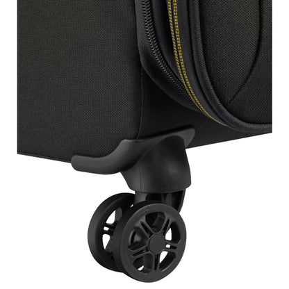 Double wheels for easy manoeuvrability