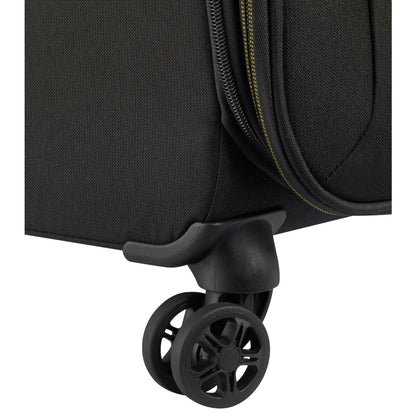 Double wheels for easy manoeuvrability