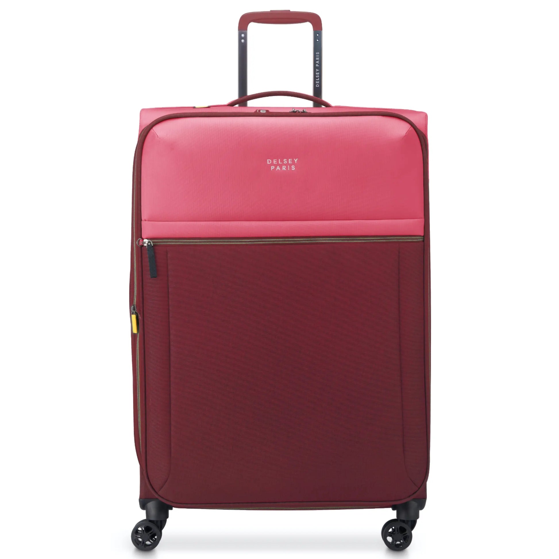 Delsey Brochant 3 - 78 cm 4-Wheel Expandable Luggage - Pink