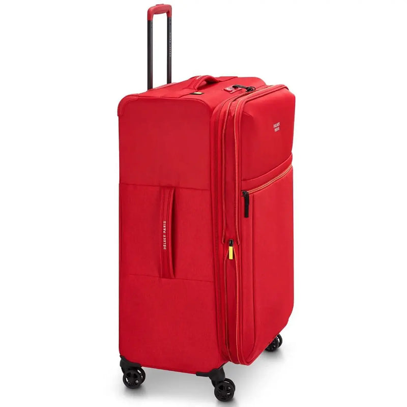 Delsey Brochant 3 - 78 cm 4-Wheel Expandable Suitcase - Red