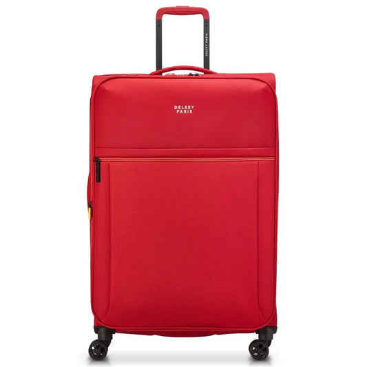 Delsey Brochant 3 - 78 cm 4-Wheel Expandable Suitcase - Red
