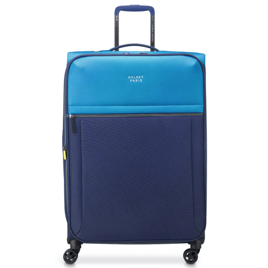 Delsey Brochant 3 - 78 cm 4-Wheel Expandable Luggage - Ultramarine Blue