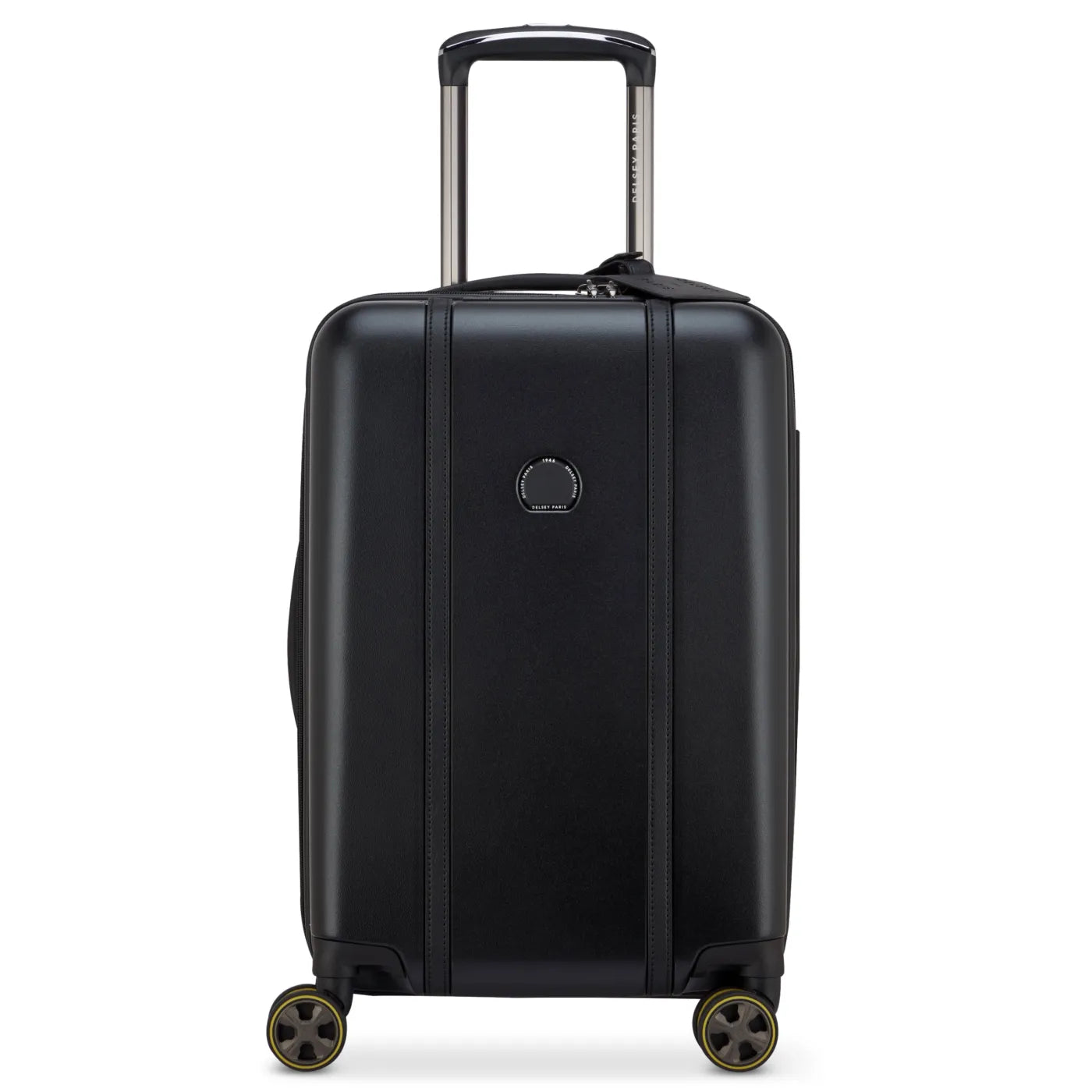 Delsey Cadence 55 cm 4-Wheel Expandable Cabin Suitcase - Deep Black