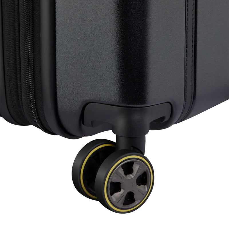 Delsey Cadence 55 cm 4-Wheel Expandable Cabin Suitcase - Deep Black