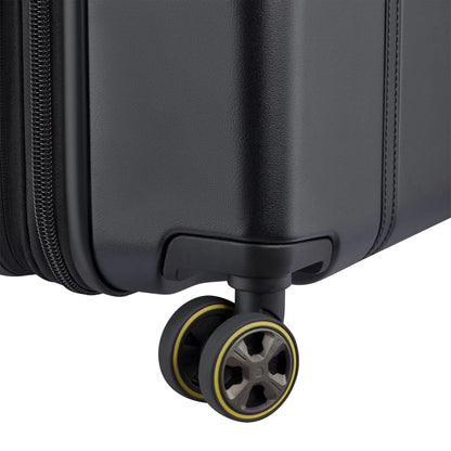 Delsey Cadence 76 cm 4-Wheel Expandable Suitcase - Deep Black