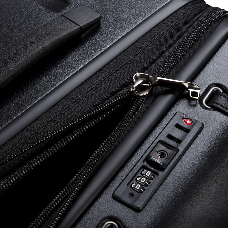 Delsey Cadence 76 cm 4-Wheel Expandable Suitcase - Deep Black