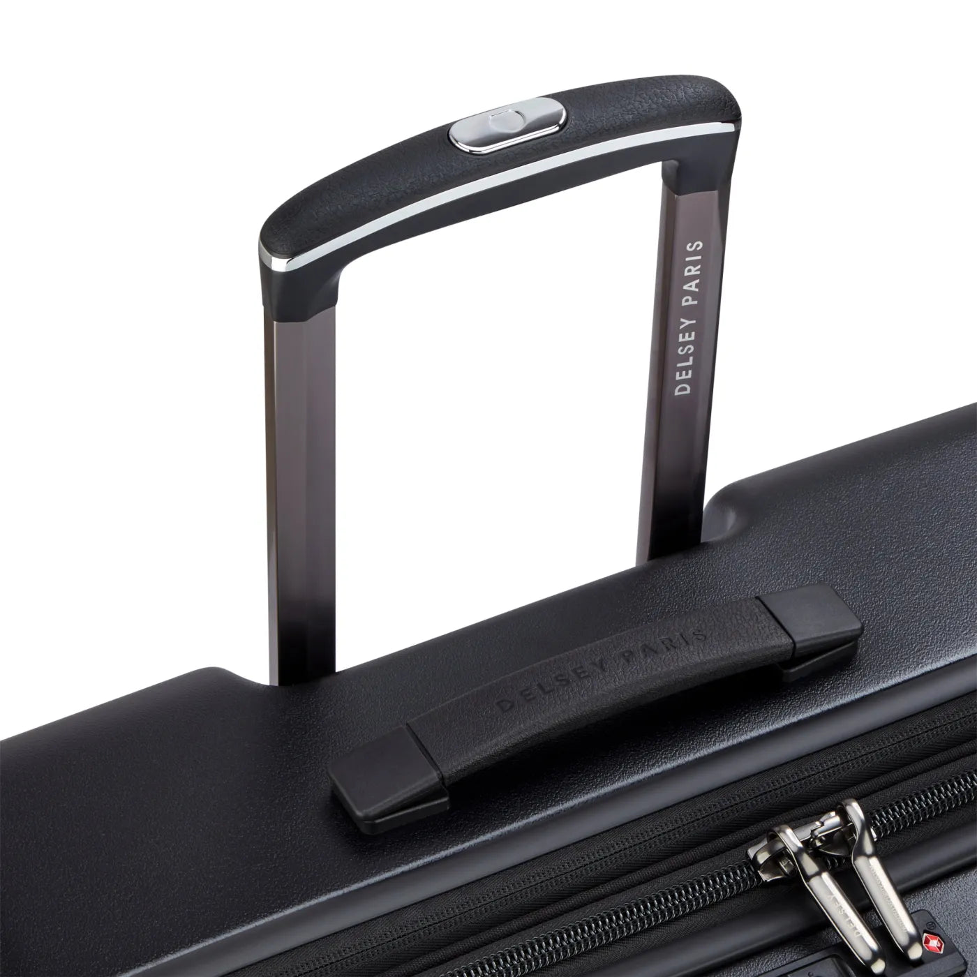 Delsey Cadence 76 cm 4-Wheel Expandable Suitcase - Deep Black