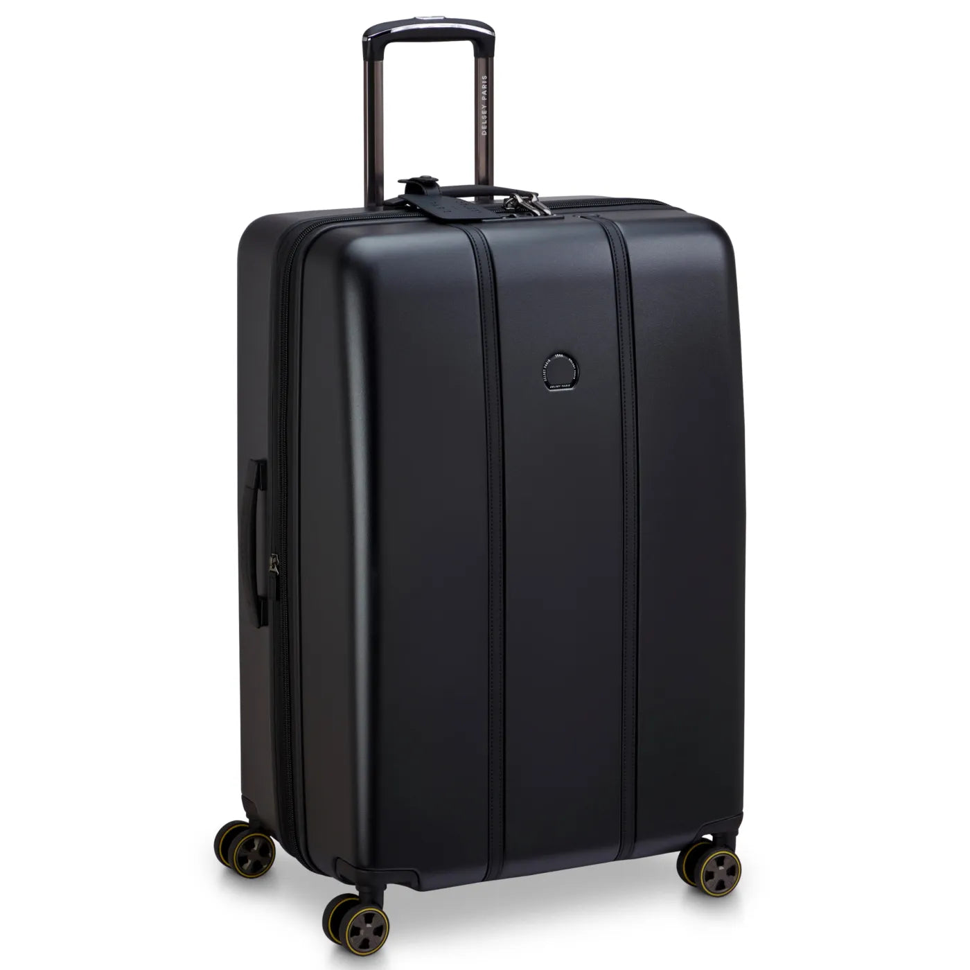Delsey Cadence 76 cm 4-Wheel Expandable Suitcase - Deep Black