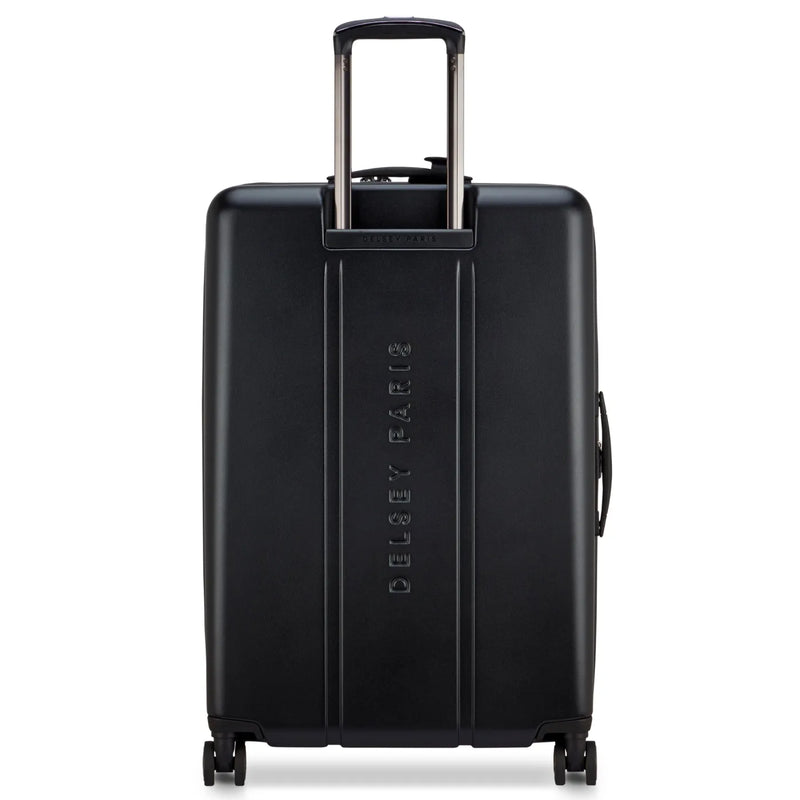 Delsey Cadence 76 cm 4-Wheel Expandable Suitcase - Deep Black