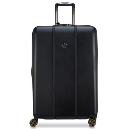 Delsey Cadence 76 cm 4-Wheel Expandable Suitcase - Deep Black