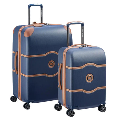 Delsey Chatelet 2 Piece Luggage Set - Navy Blue