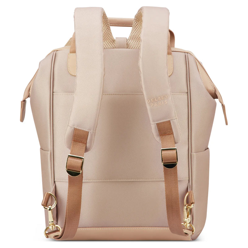 Delsey Chatelet Air 2.0 14’’ Laptop Tote Backpack - Beige Rose