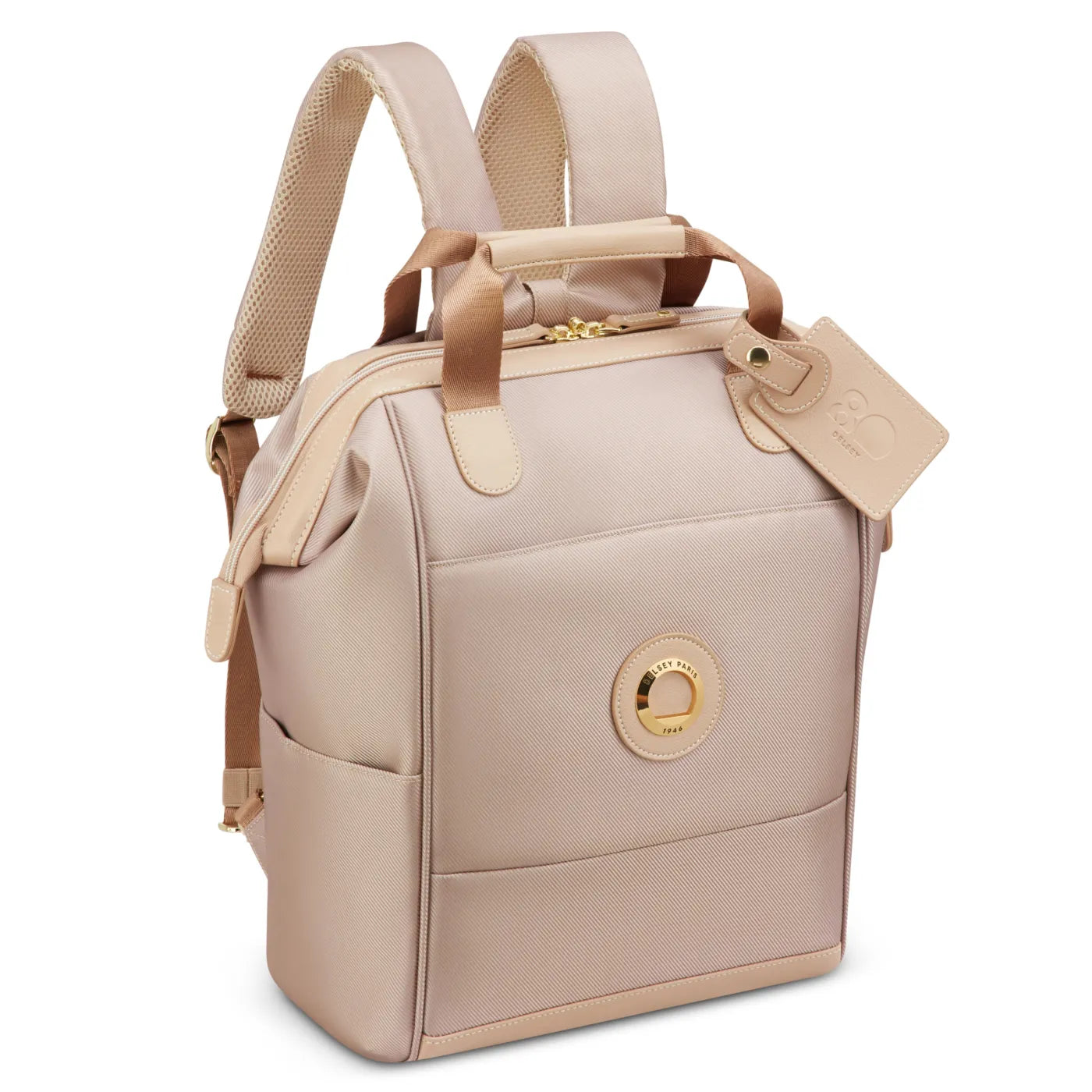 Delsey Chatelet Air 2.0 14’’ Laptop Tote Backpack - Beige Rose