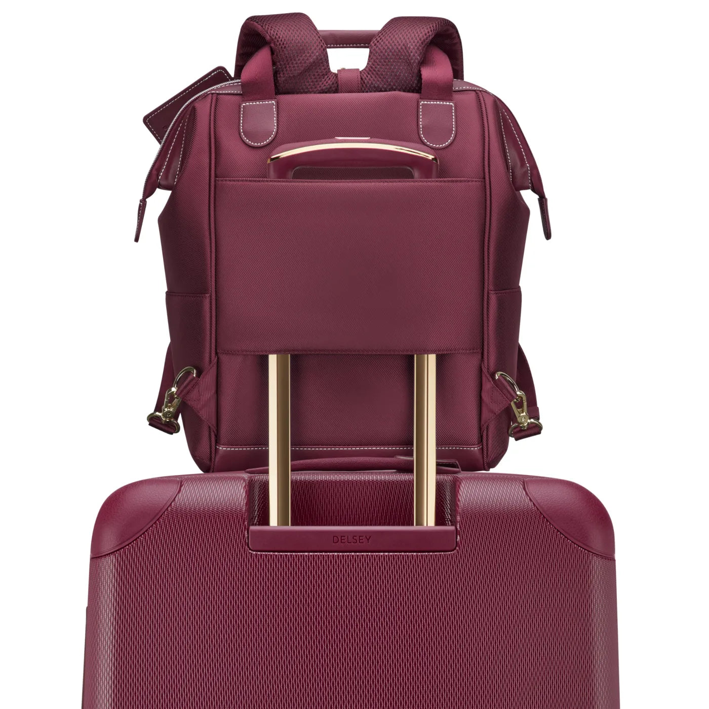 Delsey Chatelet Air 2.0 14’’ Laptop Tote Backpack - Burgundy