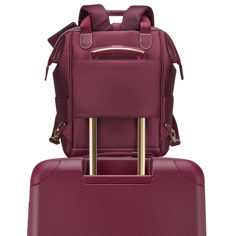 Delsey Chatelet Air 2.0 14’’ Laptop Tote Backpack - Burgundy