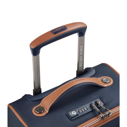 Push button retractable handle