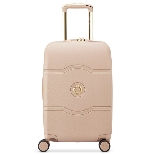 Delsey Chatelet Air 2.0 - 55 cm 4-Wheel Cabin Suitcase - Beige Rose/Gold (Limited Edition)