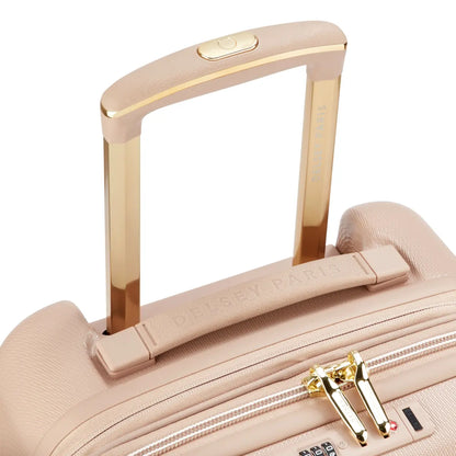 Delsey Chatelet Air 2.0 - 55 cm 4-Wheel Cabin Suitcase - Beige Rose / Gold (Limited Edition)