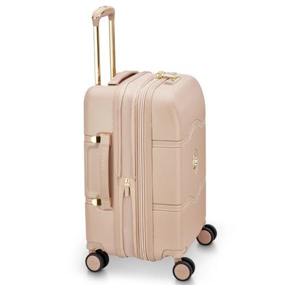 Delsey Chatelet Air 2.0 - 55 cm 4-Wheel Cabin Suitcase - Beige Rose / Gold (Limited Edition)