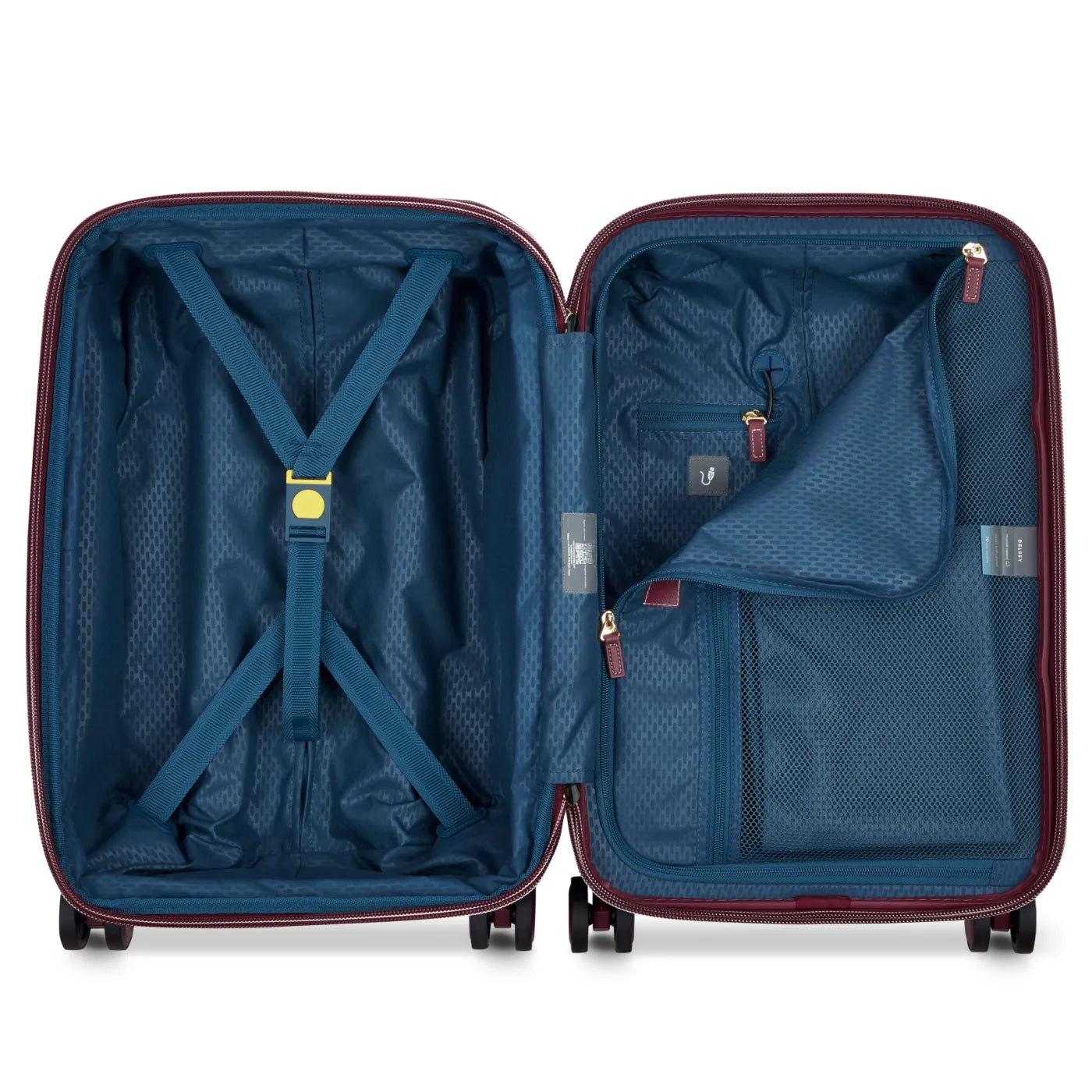 Delsey Chatelet Air 2.0 - 55 cm 4-Wheel Expandable Cabin Suitcase - Burgundy (Limited Edition)