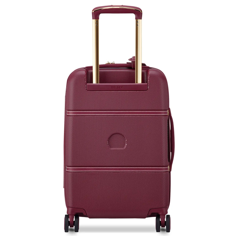 Delsey Chatelet Air 2.0 - 55 cm 4-Wheel Expandable Cabin Suitcase - Burgundy (Limited Edition)