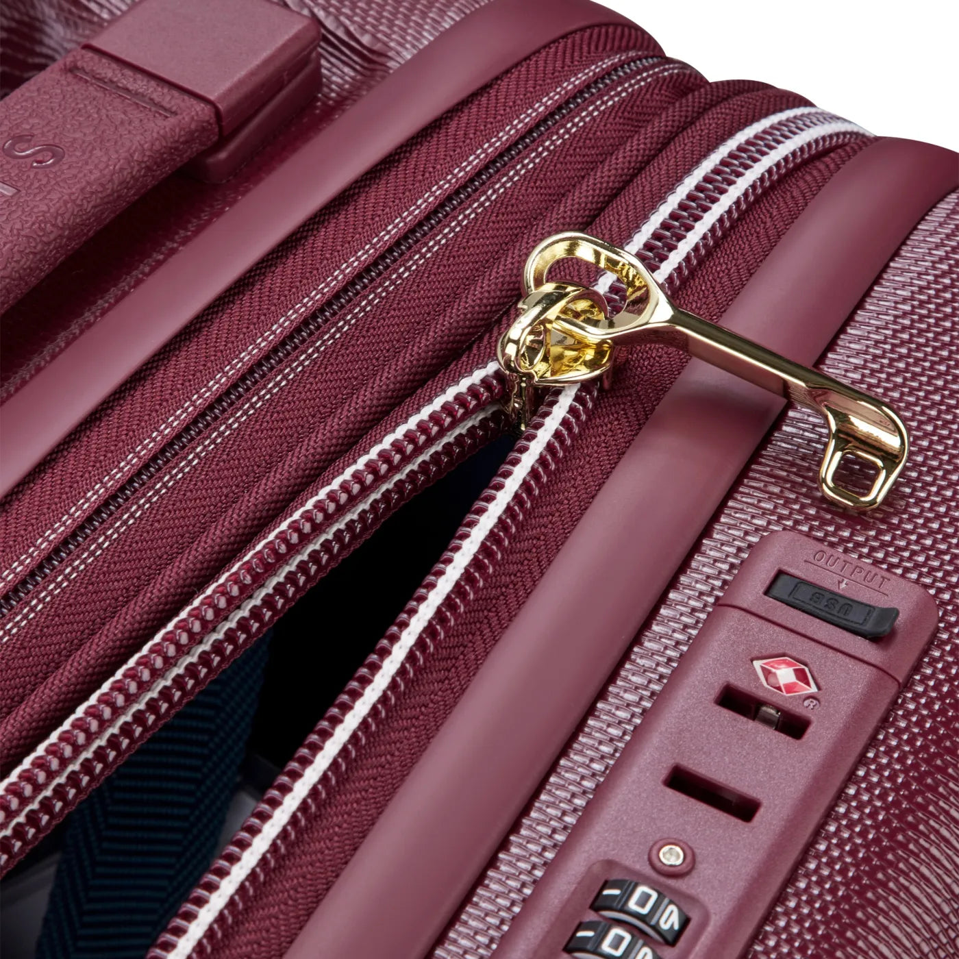 Delsey Chatelet Air 2.0 - 55 cm 4-Wheel Expandable Cabin Suitcase - Burgundy (Limited Edition)