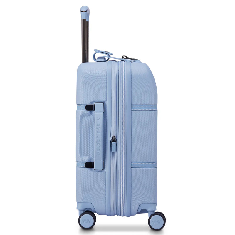 Delsey Chatelet Air 2.0 - 55 cm 4-Wheel Expandable Cabin Suitcase - Light Blue (Limited Edition)