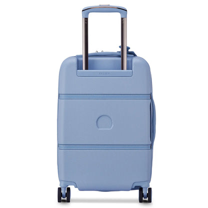 Delsey Chatelet Air 2.0 - 55 cm 4-Wheel Expandable Cabin Suitcase - Light Blue (Limited Edition)