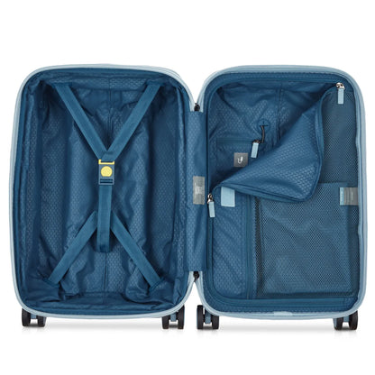 Delsey Chatelet Air 2.0 - 55 cm 4-Wheel Expandable Cabin Suitcase - Light Blue (Limited Edition)