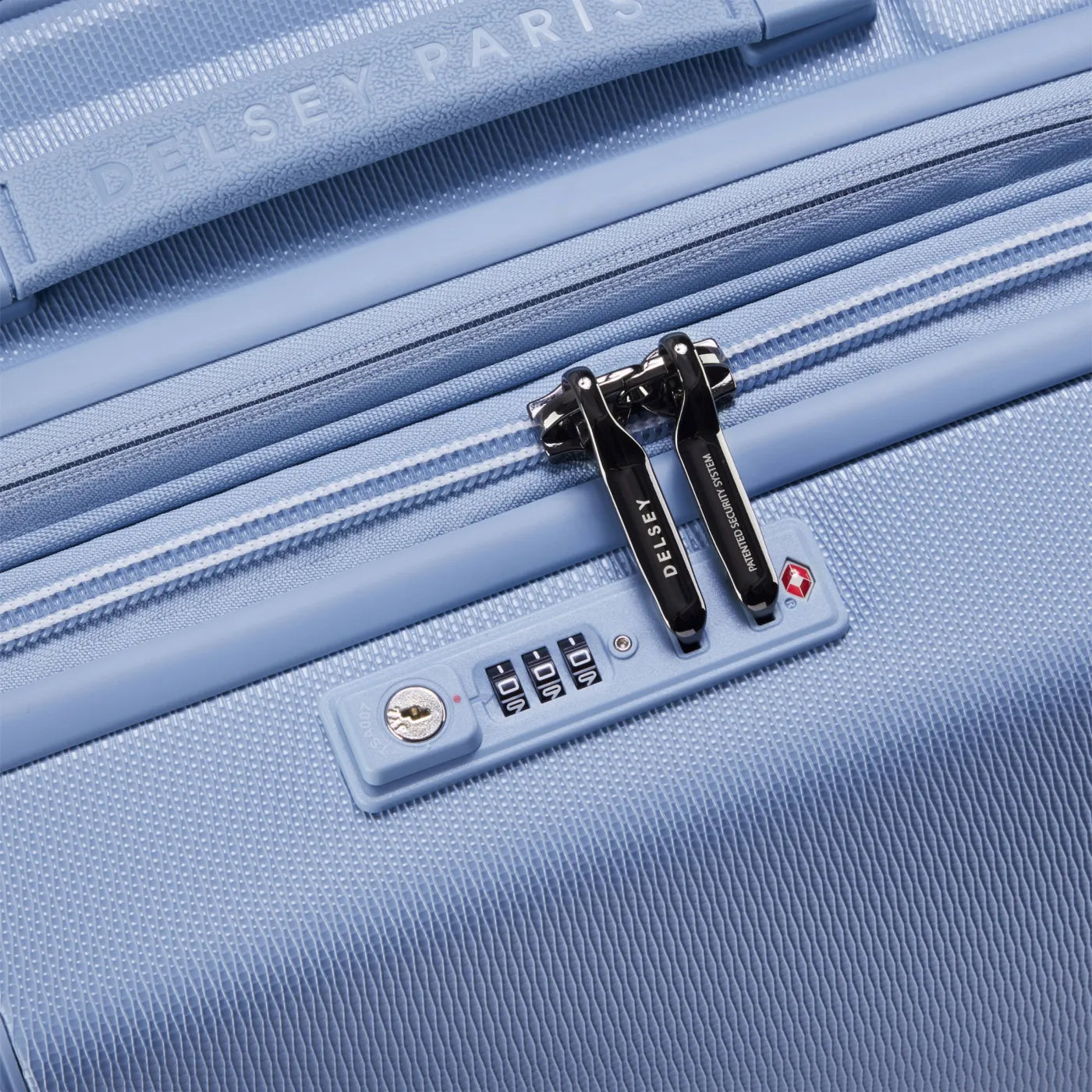 Delsey Chatelet Air 2.0 - 66 cm 4-Wheel Expandable Suitcase - Light Blue (Limited Edition)