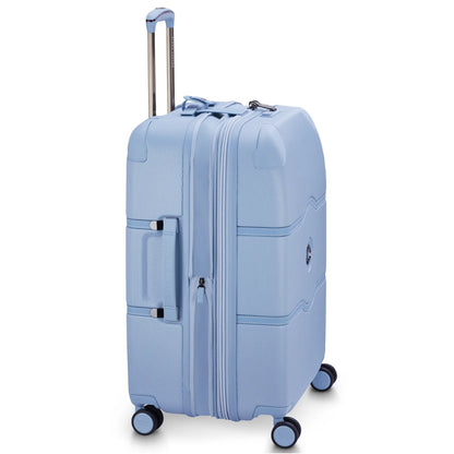 Delsey Chatelet Air 2.0 - 66 cm 4-Wheel Expandable Suitcase - Light Blue (Limited Edition)