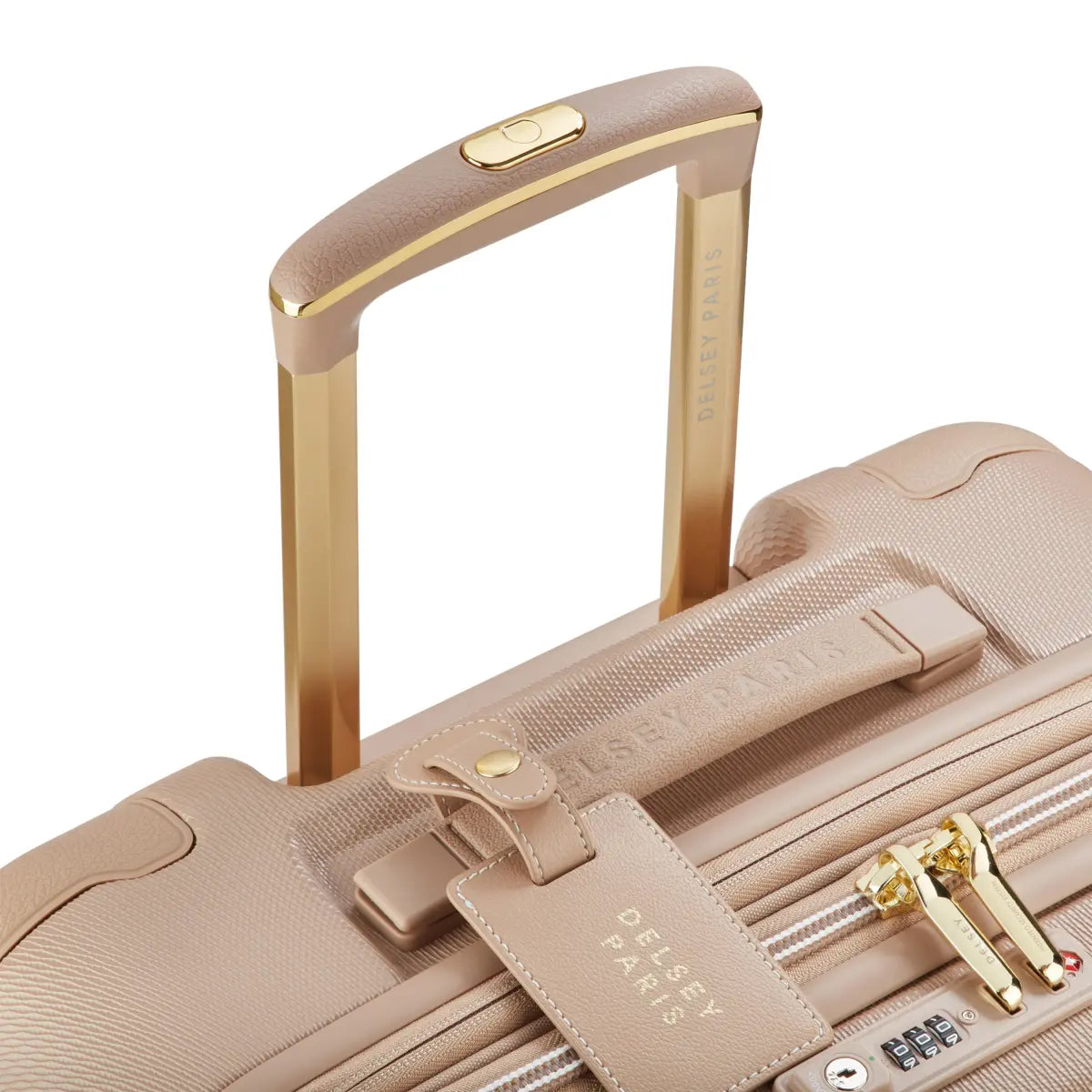 Delsey Chatelet Air 2.0 - 66 cm 4-Wheel Suitcase - Beige Rose / Gold (Limited Edition)