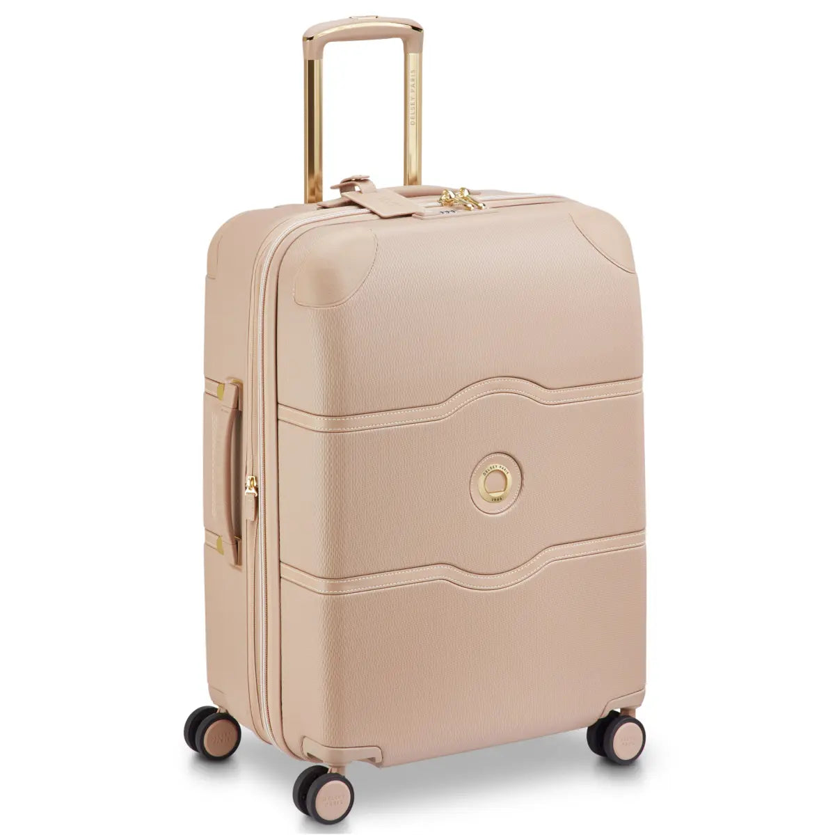 Delsey Chatelet Air 2.0 - 66 cm 4-Wheel Suitcase - Beige Rose / Gold (Limited Edition)