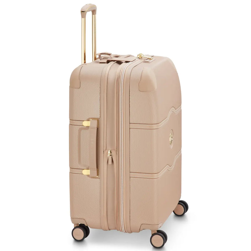 Delsey Chatelet Air 2.0 - 66 cm 4-Wheel Suitcase - Beige Rose / Gold (Limited Edition)