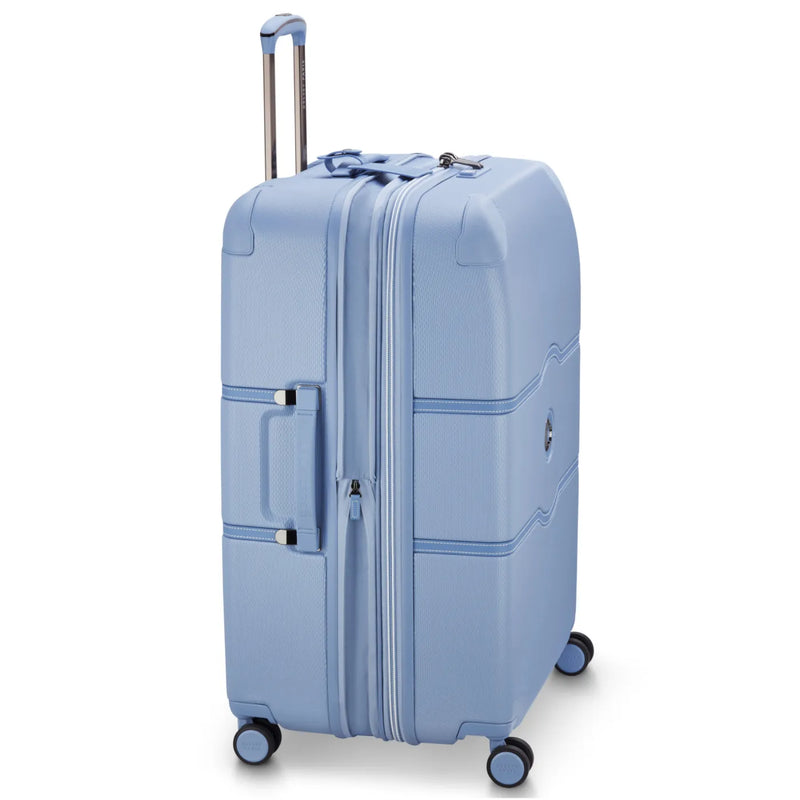 Delsey Chatelet Air 2.0 - 76 cm 4-Wheel Expandable Suitcase - Light Blue (Limited Edition)