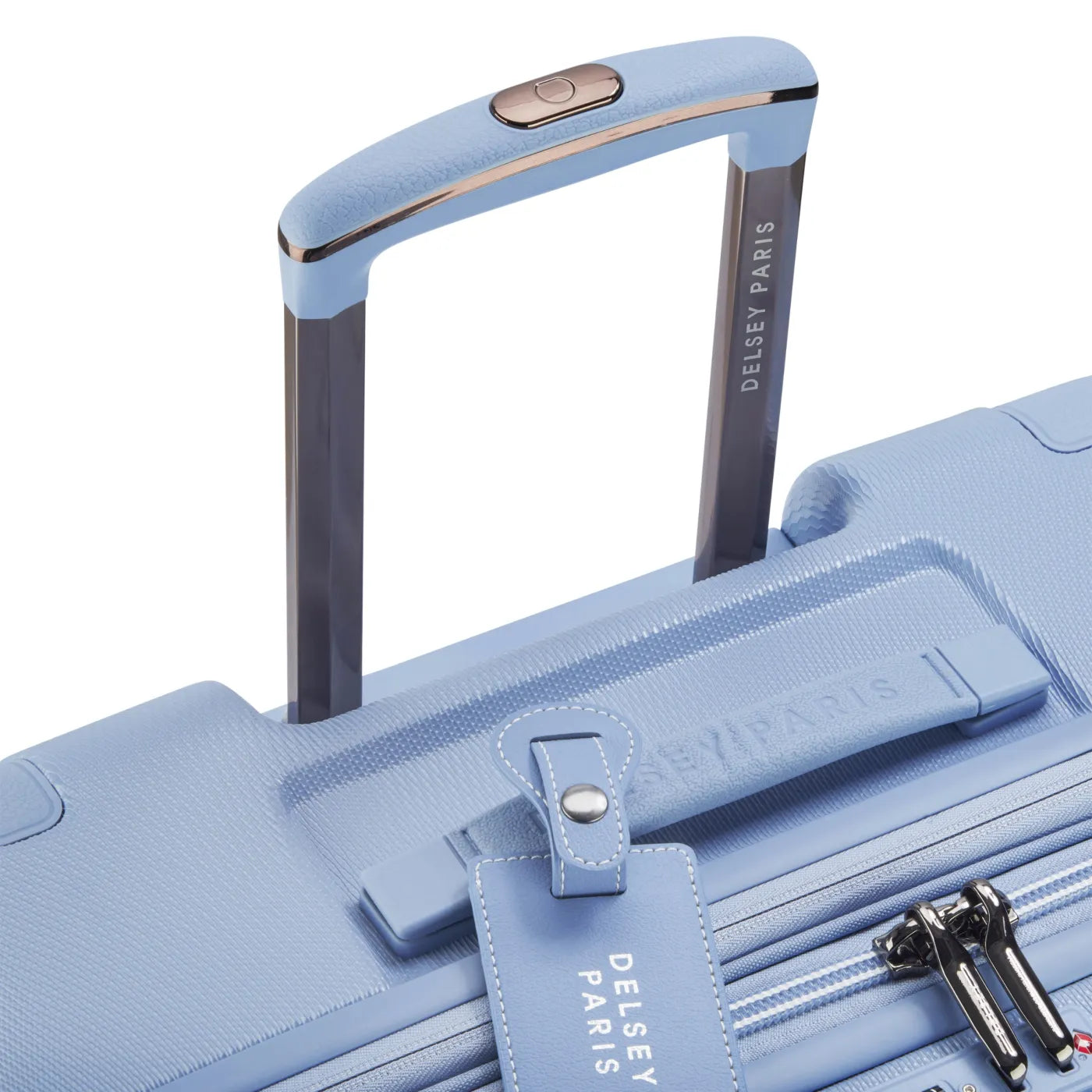 Delsey Chatelet Air 2.0 - 76 cm 4-Wheel Expandable Suitcase - Light Blue (Limited Edition)