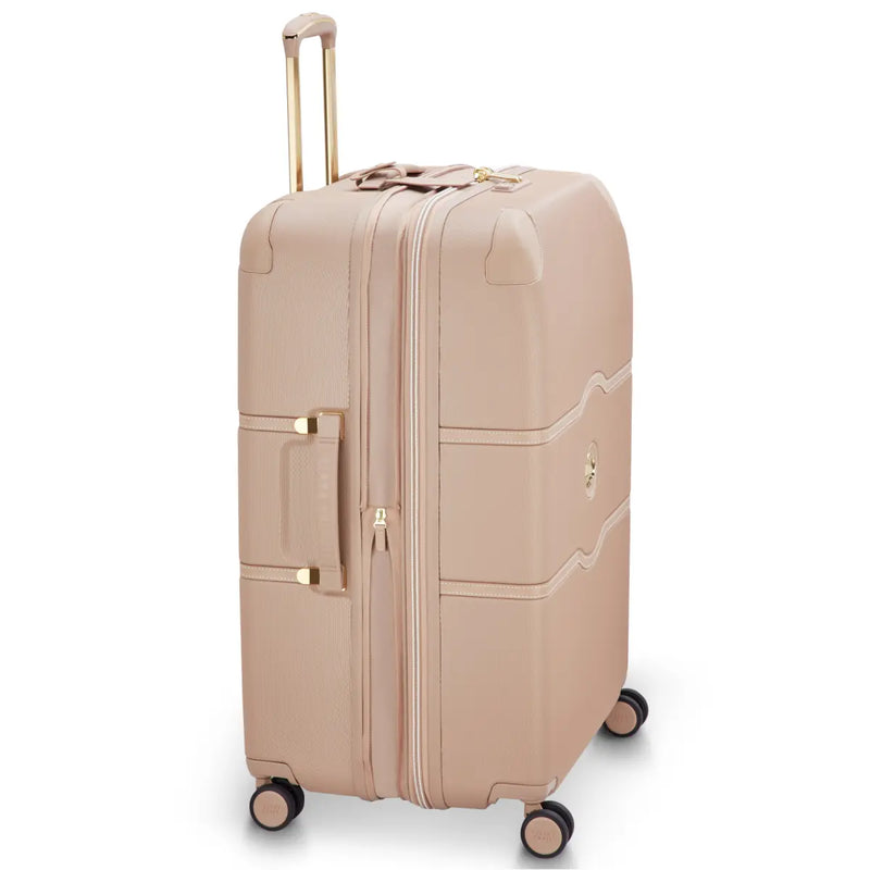 Delsey Chatelet Air 2.0 - 76 cm 4-Wheel Suitcase - Beige Rose / Gold (Limited Edition)
