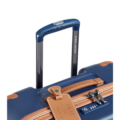 Push button retractable handle