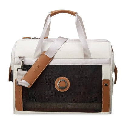 This pet carrier makes traveling with your furry friend easy and comfortable