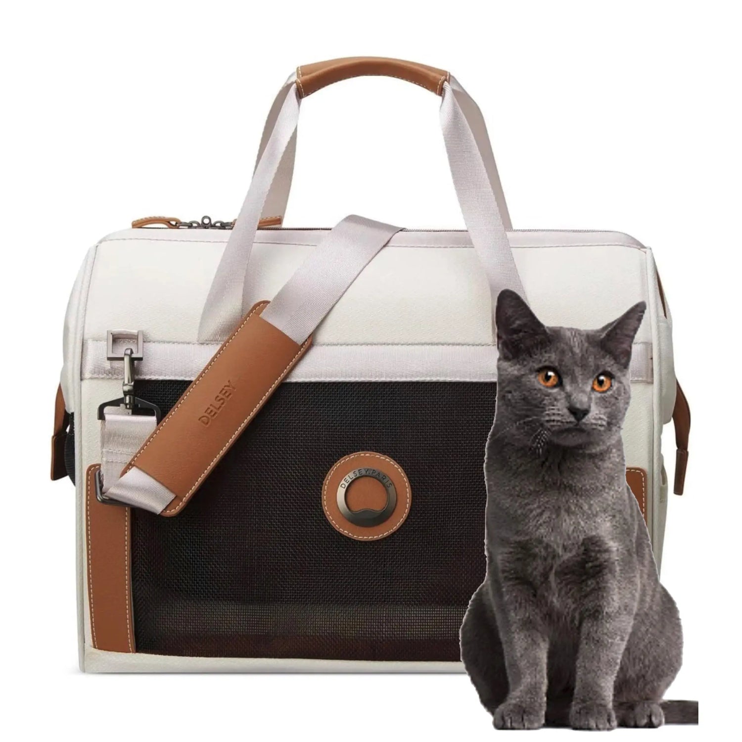 Delsey Chatelet Air 2.0 Animal Travel Carrier Bag - Angora