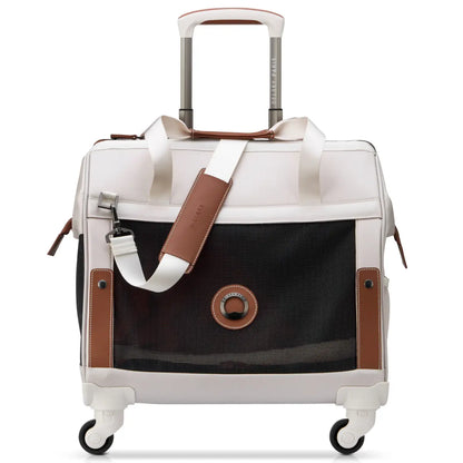 This pet carrier makes traveling with your furry friend easy and comfortable