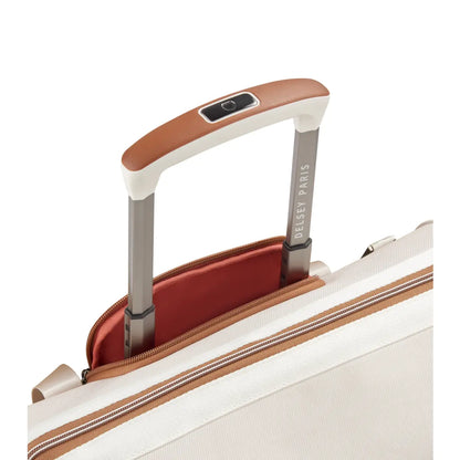 Push button retractable handle