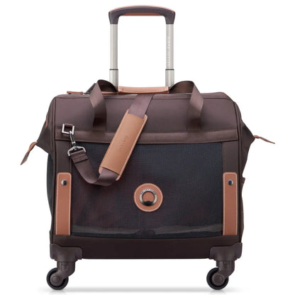 This pet carrier makes traveling with your furry friend easy and comfortable