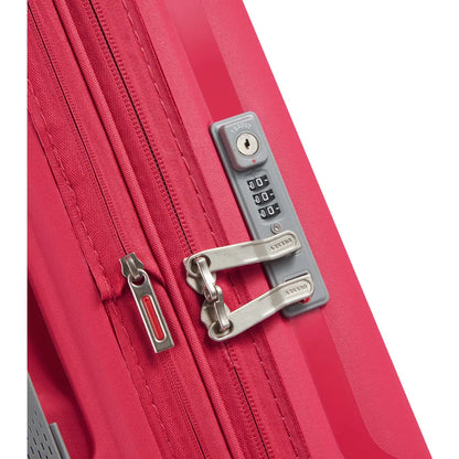 Recessed combination lock with TSA