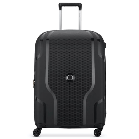 Delsey Clavel 70 cm 4-Wheel Expandable Case - Black (Recycled Material)