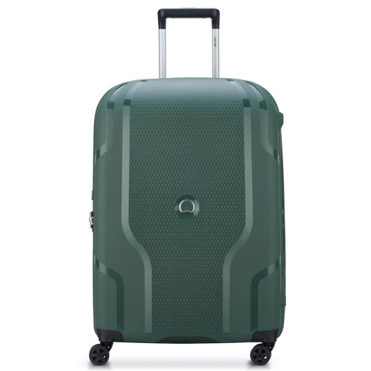 Delsey Clavel 70 cm 4-Wheel Expandable Case - Deep Green (Recycled Material)