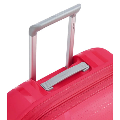 Push button retractable handle